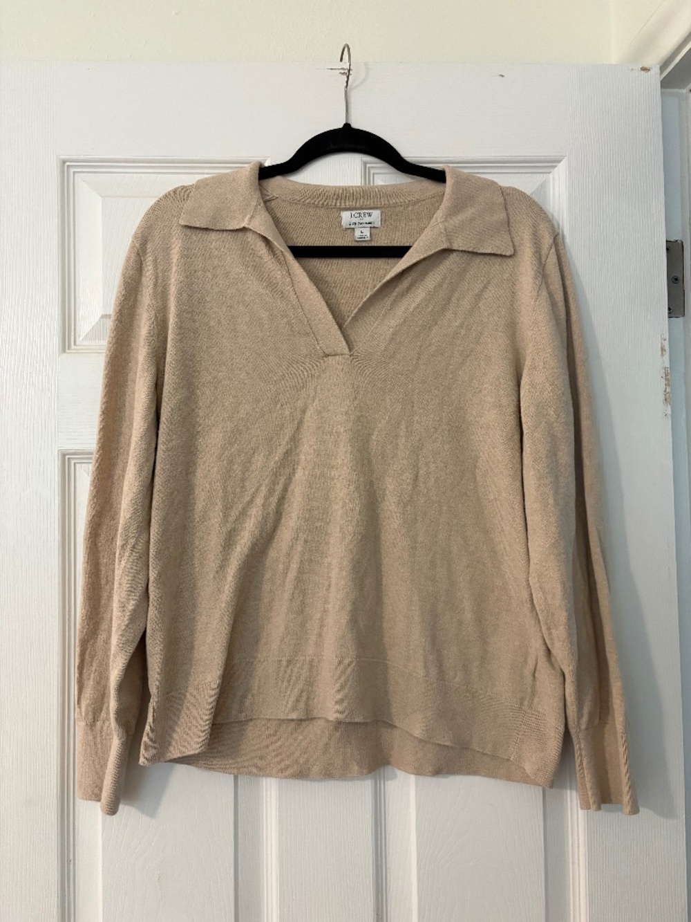 J. Crew Factory Sweater with Collar